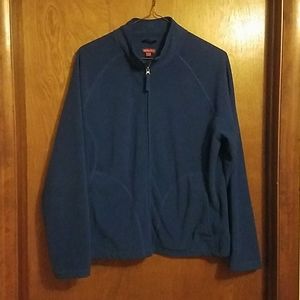 Blue Fleece Zipup Jacket XXL